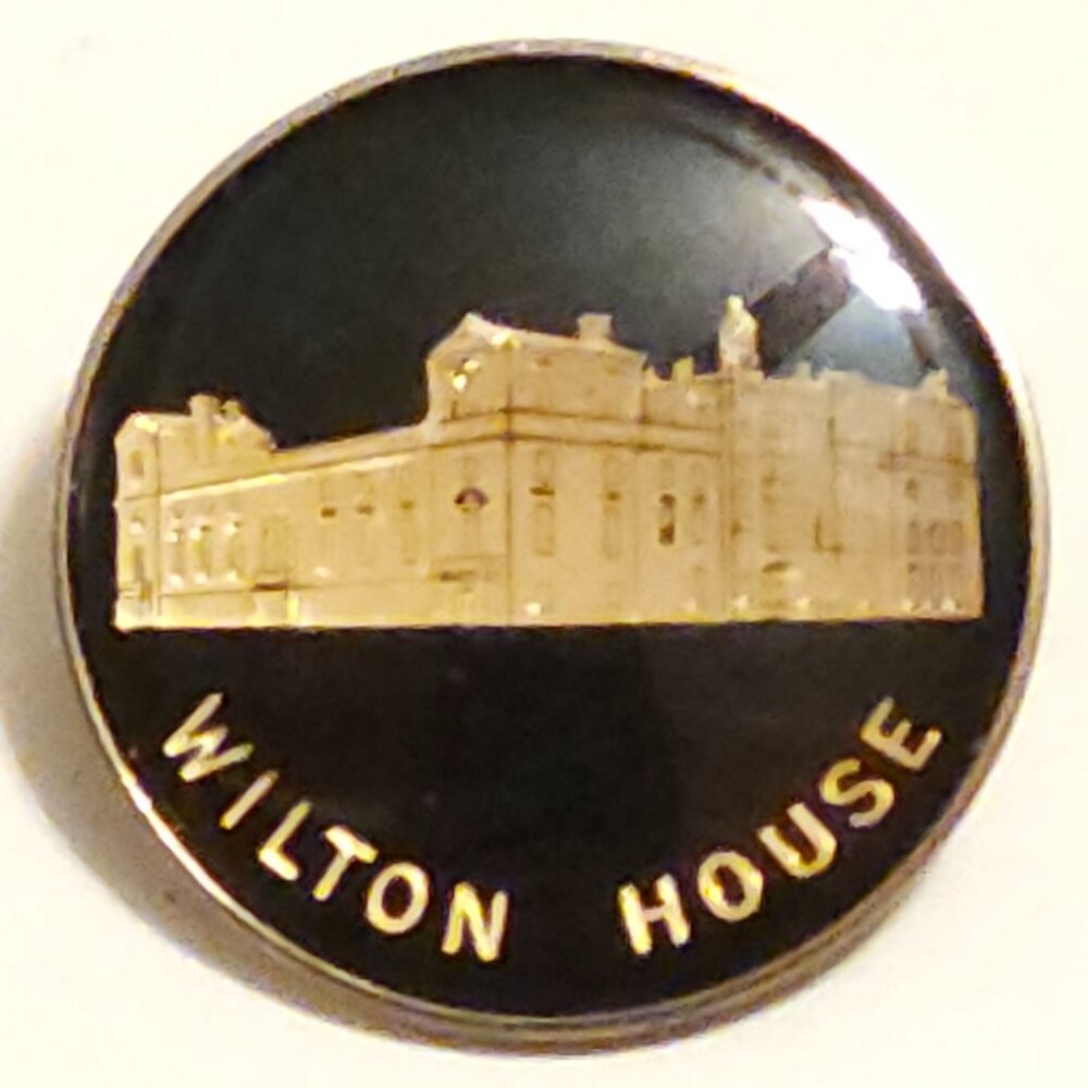 VINTAGE Wilton House Wiltshire England Pin